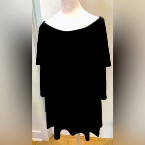 Eva Varro Black Tunic XL; New; Never Worn
